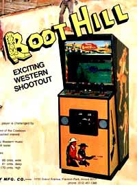Boot Hill 70's Arcade Game Cabinet