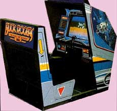 Buck Rogers Arcade Game Cabinet