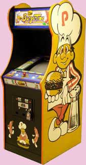 Burger Time Arcade Game Cabinet