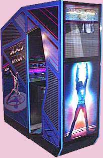 Discs of Tron Arcade Game Cabinet