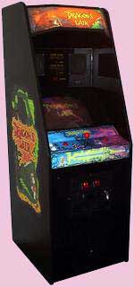 Dragon's Lair Arcade Game Cabinet
