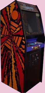 Gyruss Arcade Game Cabinet