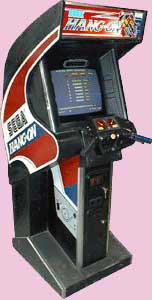 Hang On Arcade Game Cabinet