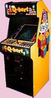 Q-Bert Game Cabinet