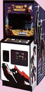 Space Invaders Arcade Game Cabinet