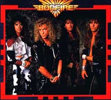 Bonfire Hair Metal Band