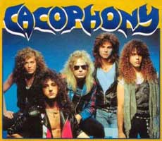 Cacophony Hair Metal Band