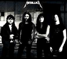 Metallica Hair Metal Band