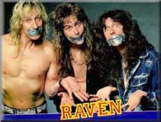 Raven Hair Metal Band