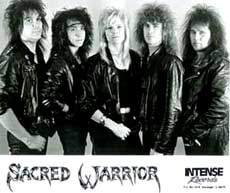 Sacred Warrior Christian Metal Band