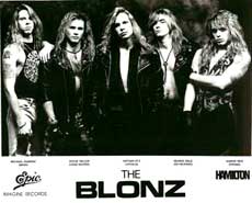 The Blonz Hair Metal Band