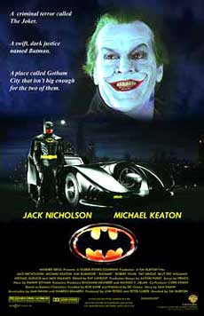 Batman Movie Poster 1989
