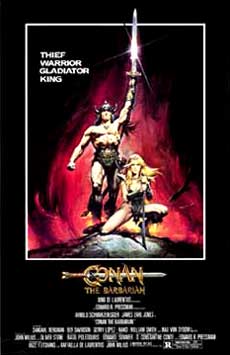 Conan the Barbarian Movie Poster 1982