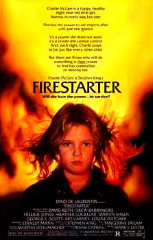 Firestarter Movie Poster 1984