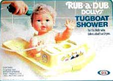 Rub a Dub Dolly 80's Toys