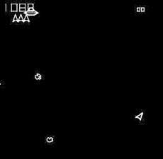 Asteroids 70's Arcade Game