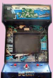 Cobra Command Arcade Game Cabinet