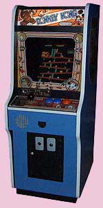 Donkey Kong Arcade Game Cabinet