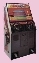 Drag Race 1970's Arcade Game Cabinet