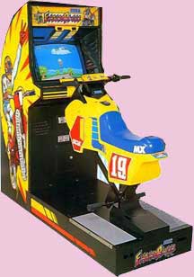 Enduro Racer Arcade Game Cabinet