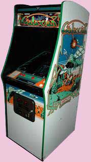 Galaxian Arcade Game Cabinet