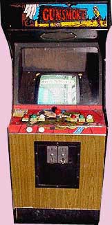 Gunsmoke Arcade Game Cabinet