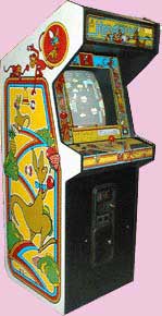 Kangaroo Arcade Game Cabinet