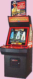 Moonwalker Arcade Game Cabinet