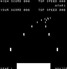 Night Driver 1970's Arcade Game