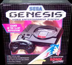 Sega Genesis Megadrive Game Console