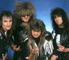 Grim Reaper Hair Metal Band