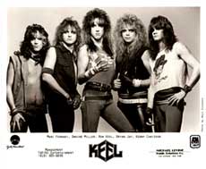 Keel Hair Metal Band