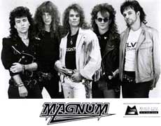 Magnum Hair Metal Band
