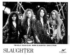Slaughter Hair Metal Band