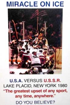1980 Olympic Hockey Team USA vs. USSR