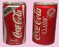 New Coke vs. Classic Coke