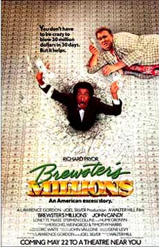 Brewster's Millions Movie Poster