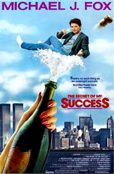 The Secret of My Success Movie Poster