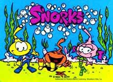 The Snorks 80's Toys